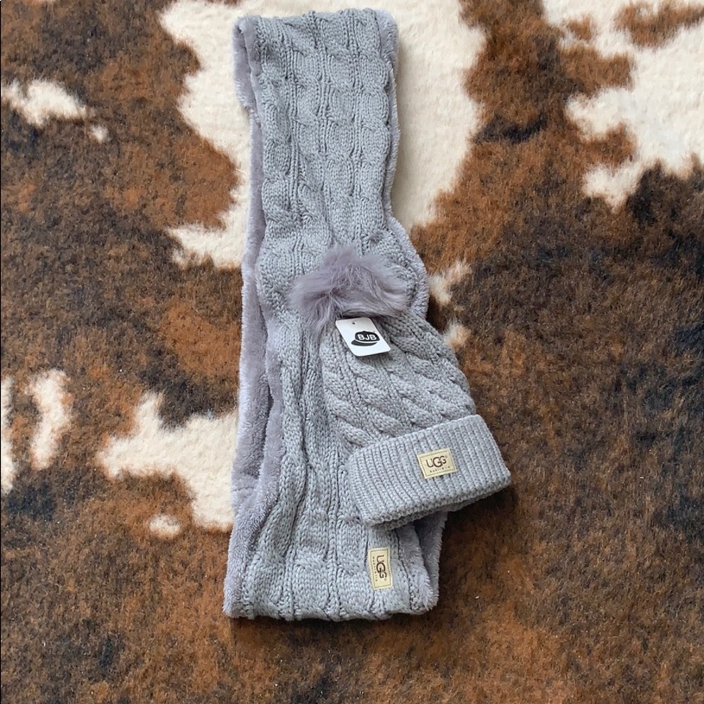 Ugg hat and scarf set